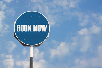 Book Now Sign