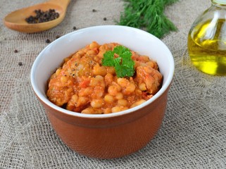Meat and bean stew