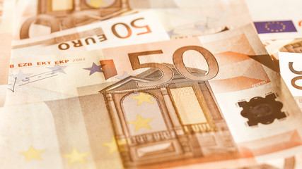 Retro looking Euro note
