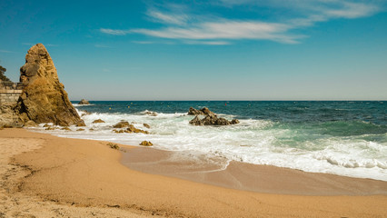 Amazing view on Spain seacoast