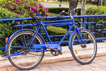Fototapeta na wymiar bicycle in park