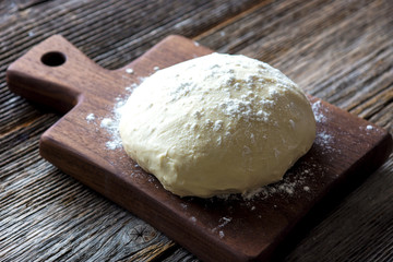dough ready for baking