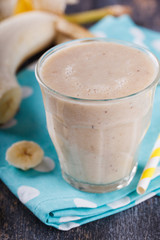 Banana smoothie.