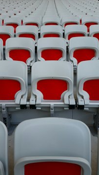 Si&egrave;ges des tribunes d'un Stade de football
