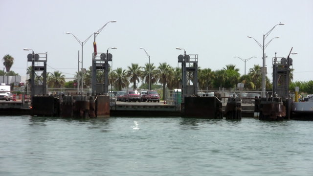 Ferry boat Texas fast lapse HD