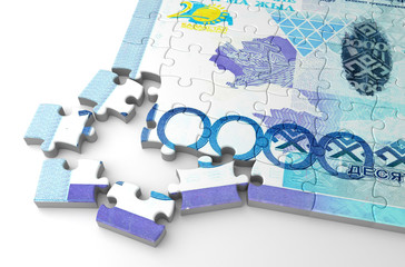 Kazakh Tenge Puzzle