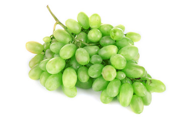 Bunch of grape isolated on white
