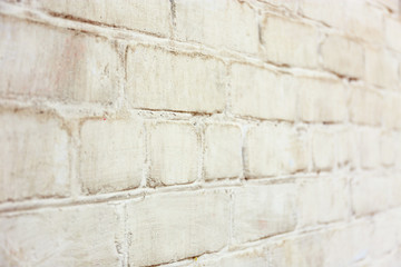 White brick wall