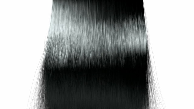 hair wave black