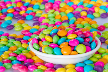 Colorful candies for child
