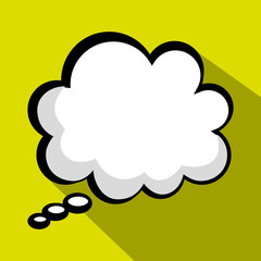 Comic Pop art bubble 