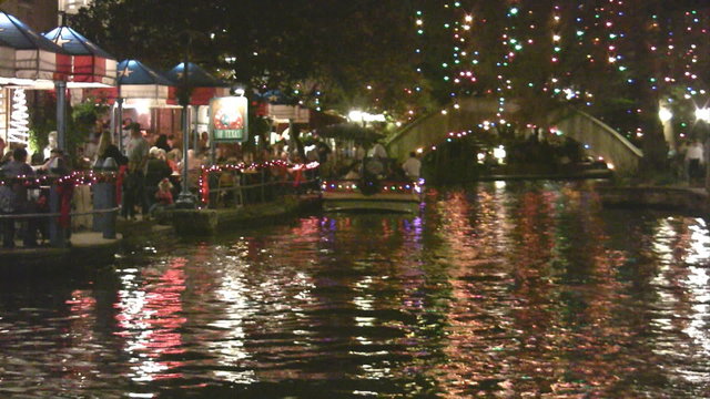 Night Christmas lights RW HD