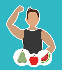 Healthy fitness lifestyle