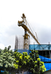 Fototapeta premium Construction crane