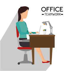 Office and business people