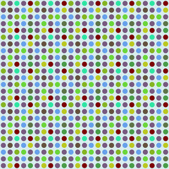 Abstract background with colored circles dots . Vector texture.