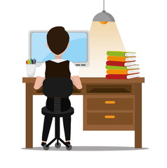 Office and business people