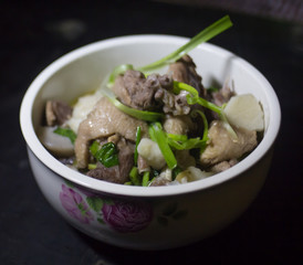braised duck alligator