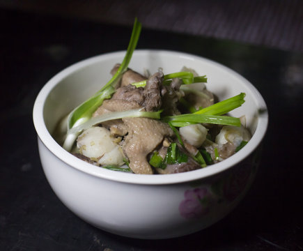 braised duck alligator