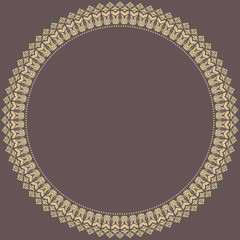 Floral Vector Fine Frame