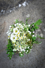 weißer Blumenstrauß