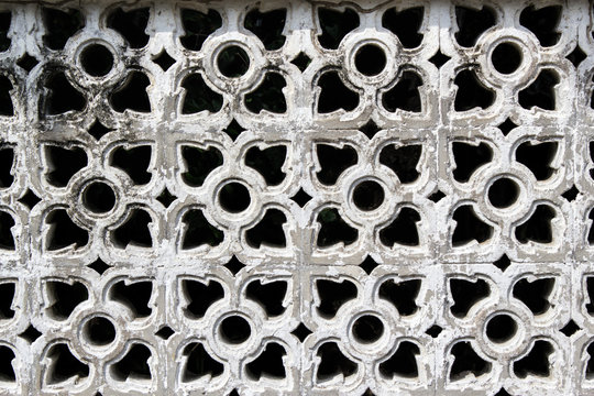 fense made from cement