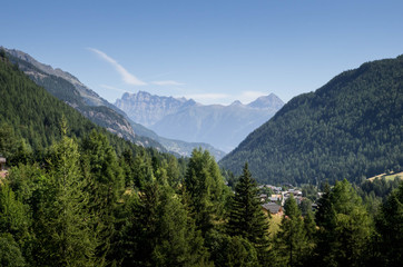 Obraz premium Aiguilles rouges