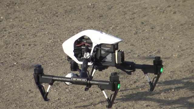 d&eacute;collage drone slow motion HD