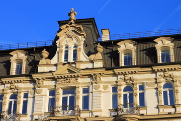 Fototapeta na wymiar Building in Old Town,Vilnius