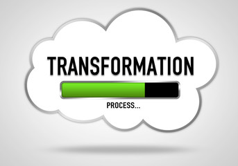 Transformation - cloud concept