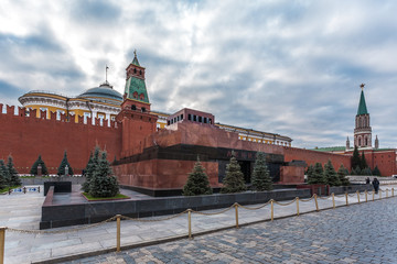 Fototapeta na wymiar Lenin Mausoleum