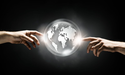 Creation concept. Concept image