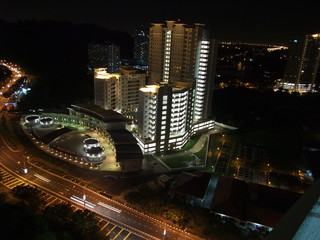 Night shot in Penang Malaysia
