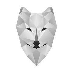 Fototapeta premium polygonal wolf