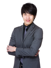 Asian Young businessman portrait