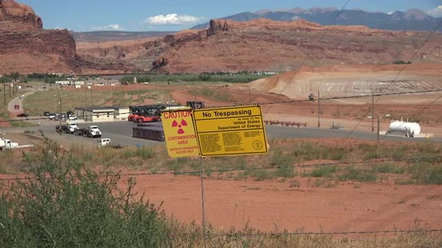 Moab Utah uranium mill contamination cleanup UMTRA 4K
