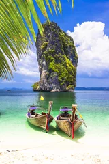 Foto op Plexiglas Railay Beach, Krabi, Thailand islands hopping in Thailand, Krabi province