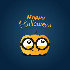 Halloween greeting card. Happy Halloween