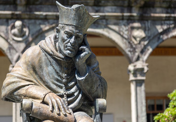 Statue in the University of Santiago de Compostela, 