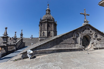 On top of the Cathedral in Santiago de Compostela