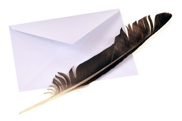 L'enveloppe et la plume