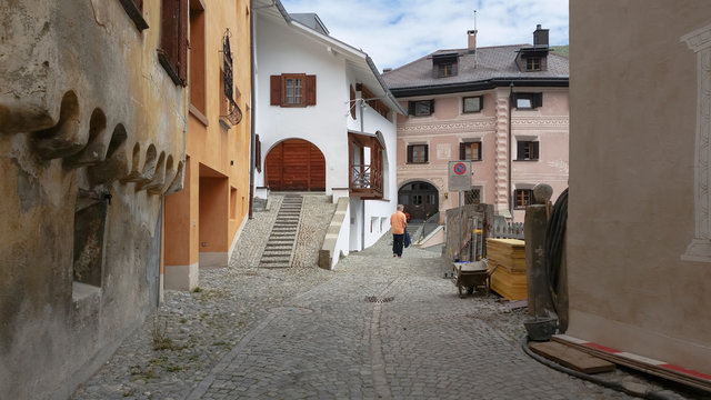 H&auml;user in der Gasse