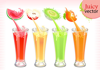 Fruit Juice Splash