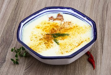 Cheese soup