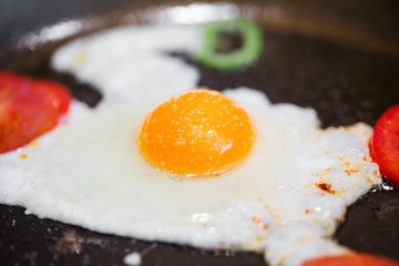 Fried eggs