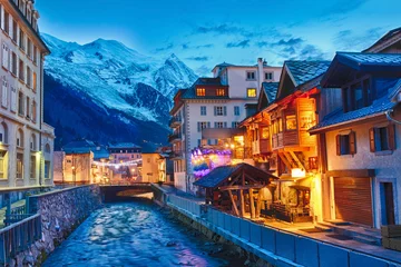 Photo sur Plexiglas Mont Blanc Chamonix-Mont-Blanc, France