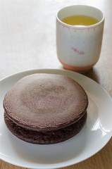 Dorayaki, Japanese Chocolate Pancake