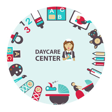 Daycare center emblem.