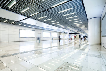 corridor in moder office building