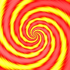 red_yellow_spiral_blurred_shaggy_fuzzy_pattern_texture_background